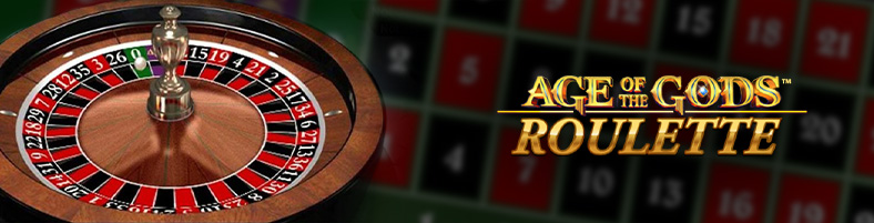 Pantalla de la ruleta Age of the Gods.